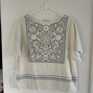 Unique Zara cropped top, M